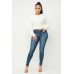 Checker Sweater Top