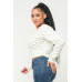 Checker Sweater Top