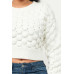 Checker Sweater Top