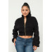 Michelin Sweater Top W/ Front Zipper