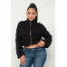 Michelin Sweater Top W/ Front Zipper