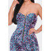 Multi Sequins Tube Top Romper