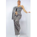 Bustier Top & Wide Pants Set