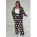 Long Sleeves Stretch Pant Set