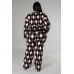 Long Sleeves Stretch Pant Set