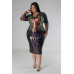 Long Sleeve Stretch Dress