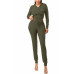 Rib Cargo Hoodie Set