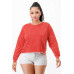 Washed French Terry Cropped Sweatshirts