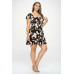 Plus Solid Satin Front Knot Bodycon Midi Dress