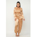 Front Zipper Pockets Top And Pants Jumpsuit