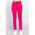 Cotton-span Twill Belted Long Pants