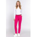 Cotton-span Twill Belted Long Pants