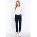 Cotton-span Twill Belted Long Pants