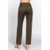 Straight Fit Twill Long Pants