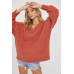 V Neck Oversized Sweater