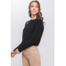 Knit Pullover Sweater With Cold Shoulder Detail