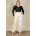 Plus Size Side Pocket Drawstring Waist Sweatpants