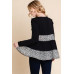 Solid Tiered Fashion Top