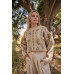 Floral Round Neck Long Sleeve Relax Fit Sweater