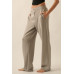 Premium Scuba High Waist Button Zip Up Fly Pants