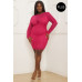 Animal Print Rhinestone Mesh Plus Size Mini Dress