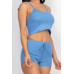 Ribbed Crop Cami Top & Shorts Set