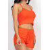 Ribbed Crop Cami Top & Shorts Set
