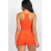 Ribbed Crop Cami Top & Shorts Set