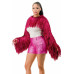 Metallic Tinsel Bolero