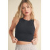 Corset Inspired Cropped Tank Top