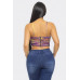 Mesh Print Top