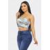 Mesh Print Top