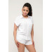 Button Down Pocket Loose Fit Top And Shorts Set