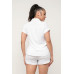 Button Down Pocket Loose Fit Top And Shorts Set