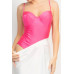 Rhinestone Strap Sweetheart Bodysuit