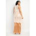 Sheer Embroidered Lace Vest