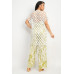 Crocheted Open-front Fringe Kimono