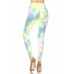 Tie Dye Printed, Full Length, High Waisted Leggings