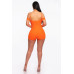 Infinity Off-shoulder Knitted Rompers