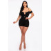 Infinity Off-shoulder Knitted Rompers