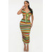 Color Me Mine Beach Sarong Skirt Set