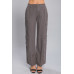 Full-length Tencel Pants With Cargo Pockets