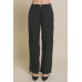 Full-length Tencel Pants With Cargo Pockets