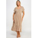 Boho Maxi Dress W/ Slip