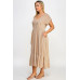 Boho Maxi Dress W/ Slip
