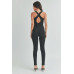 Solid Color Jumpsuit