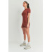 Solid Color Bodycon  Jumpsuit