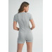 Solid Color Bodycon  Jumpsuit