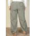 Plus Size Drawstring Waist Parachute Pants