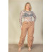 Plus Size Flap Pockets Drawstring Ruched Parachute Pants